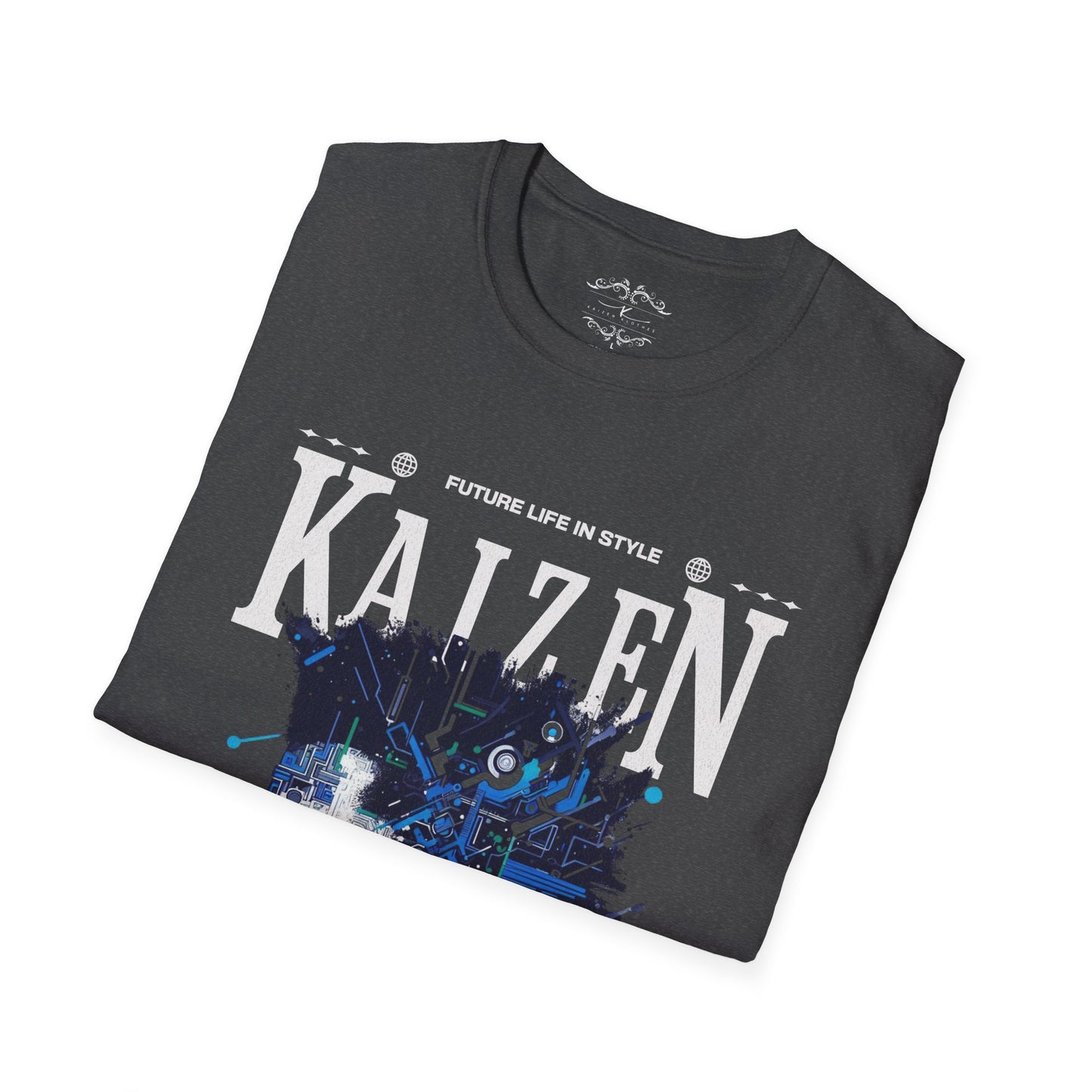 Blue Tech Future Man T-Shirt
