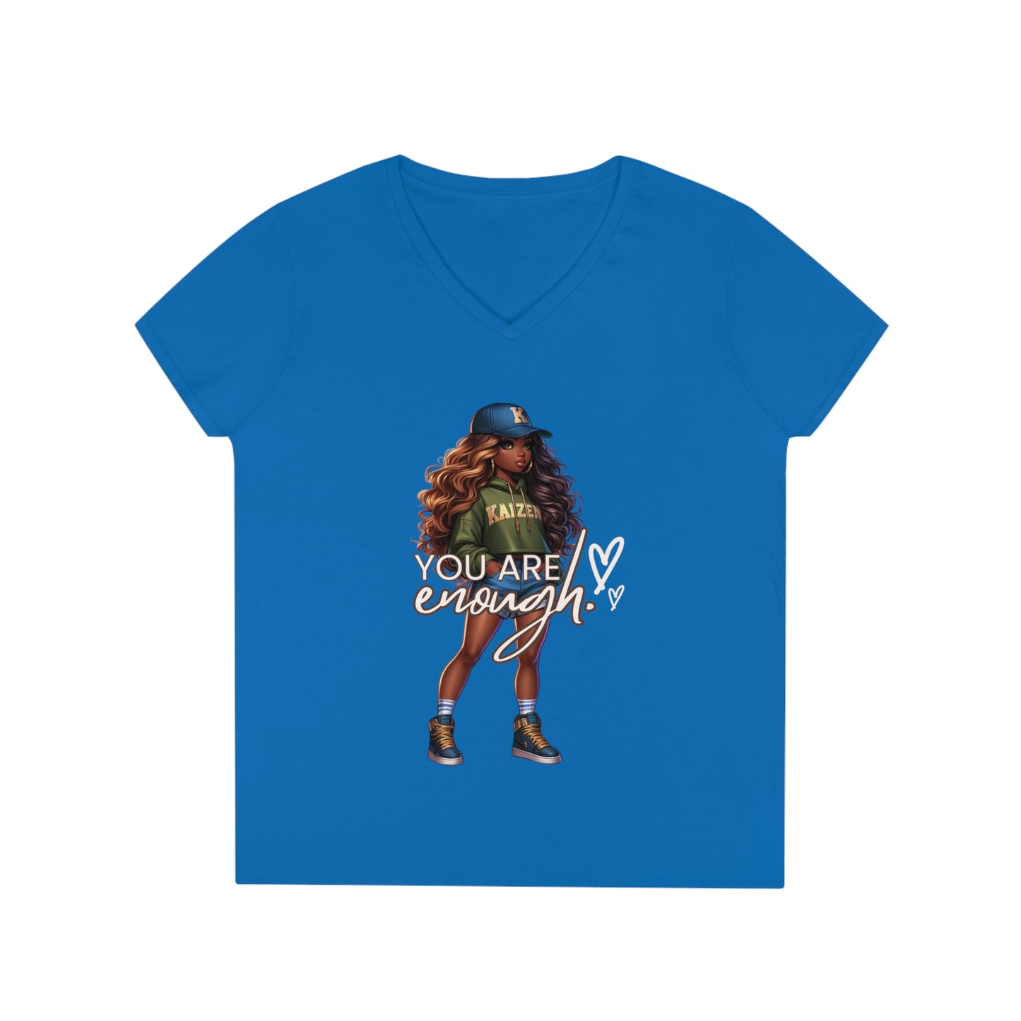 Women’s Enough V-Neck T-Shirt