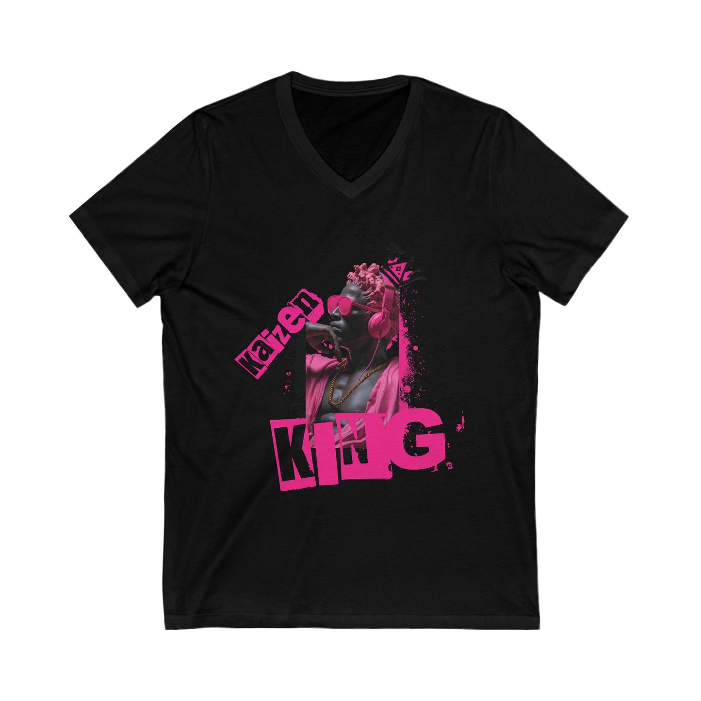 Kaizen King V-Neck Tee
