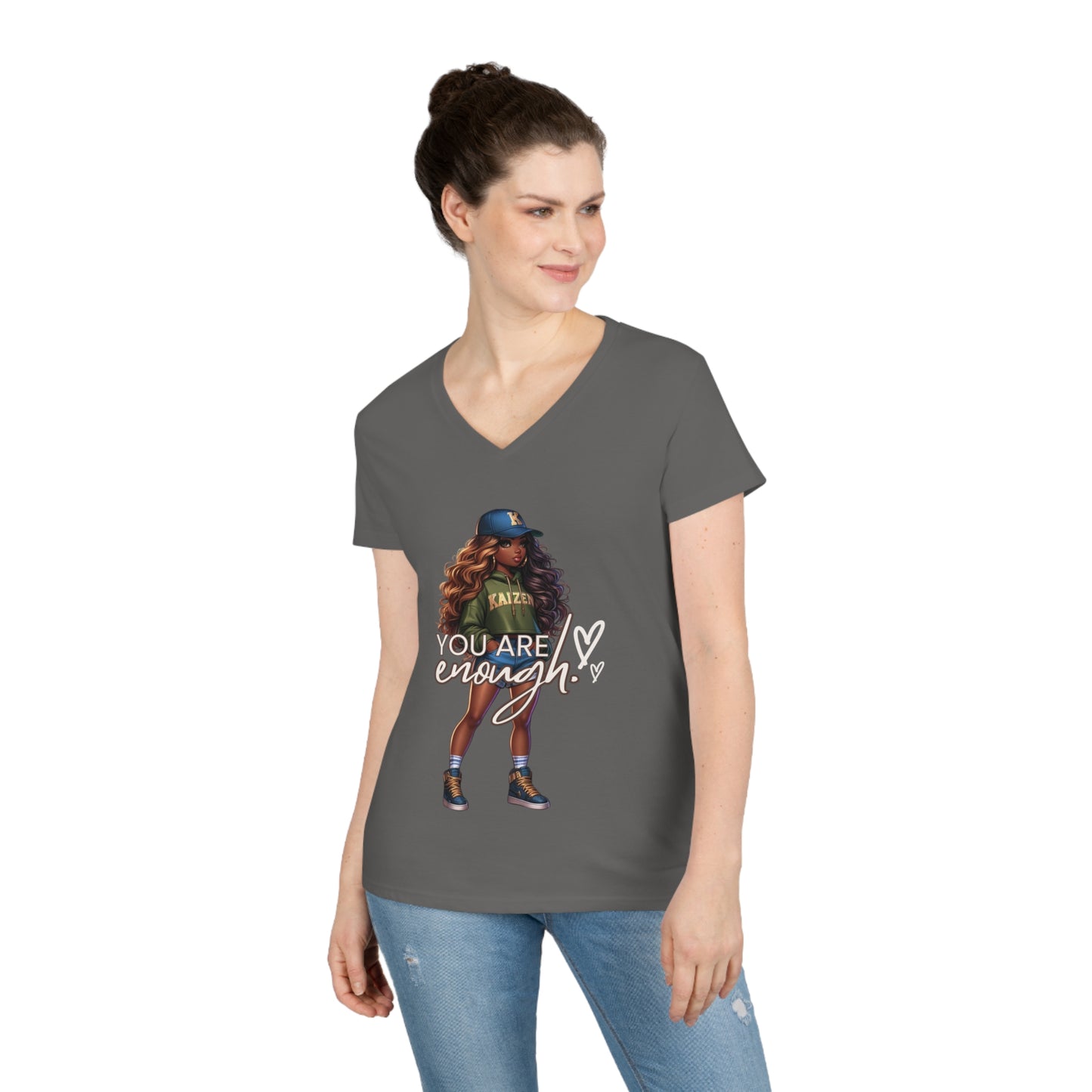 Women’s Enough V-Neck T-Shirt