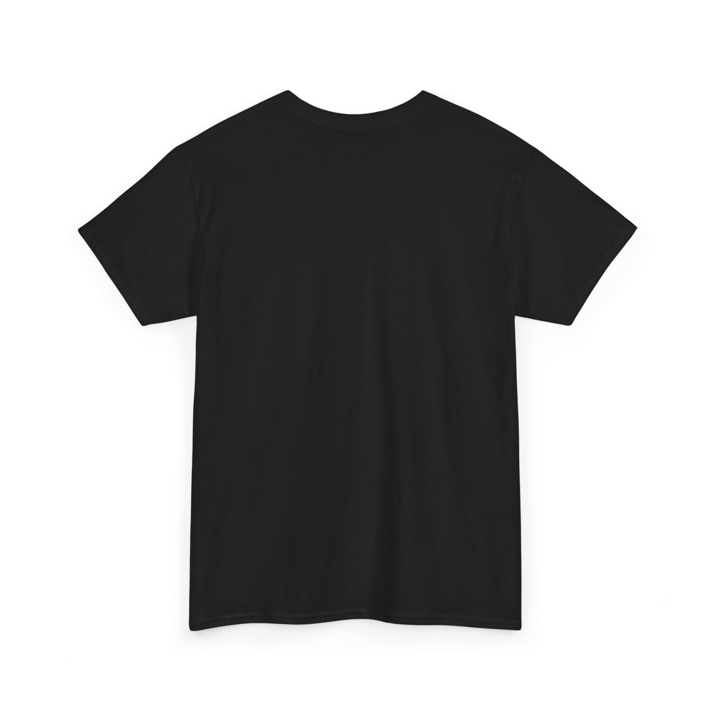 Crew neck Futuristic Yellow txt Tee