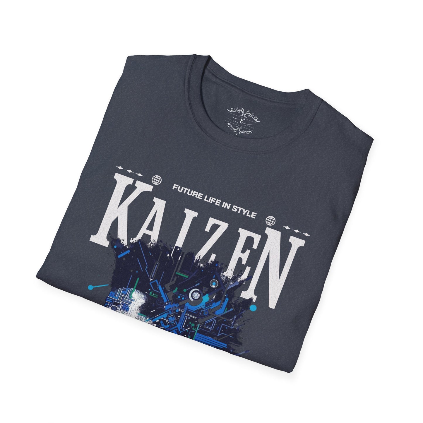 Blue Tech Future Man T-Shirt