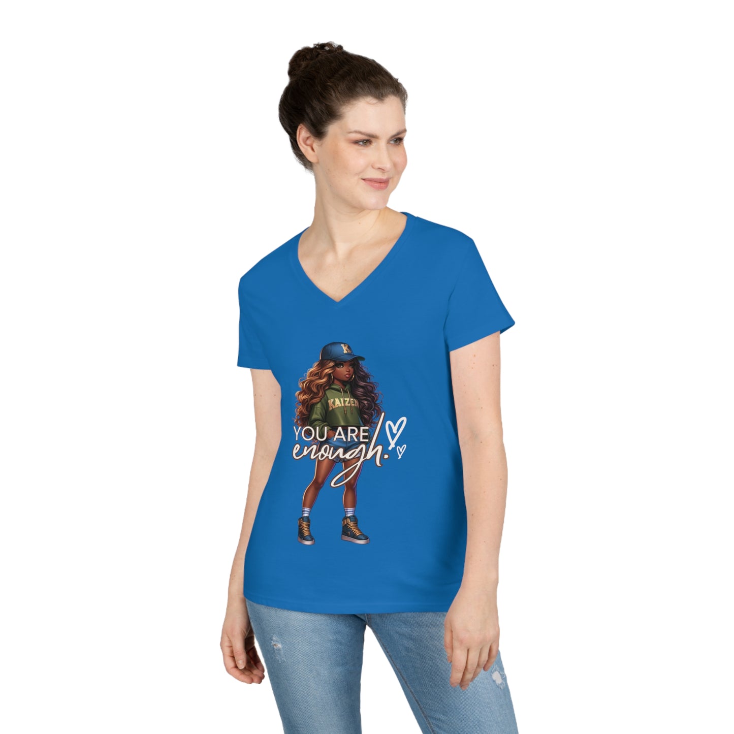 Women’s Enough V-Neck T-Shirt