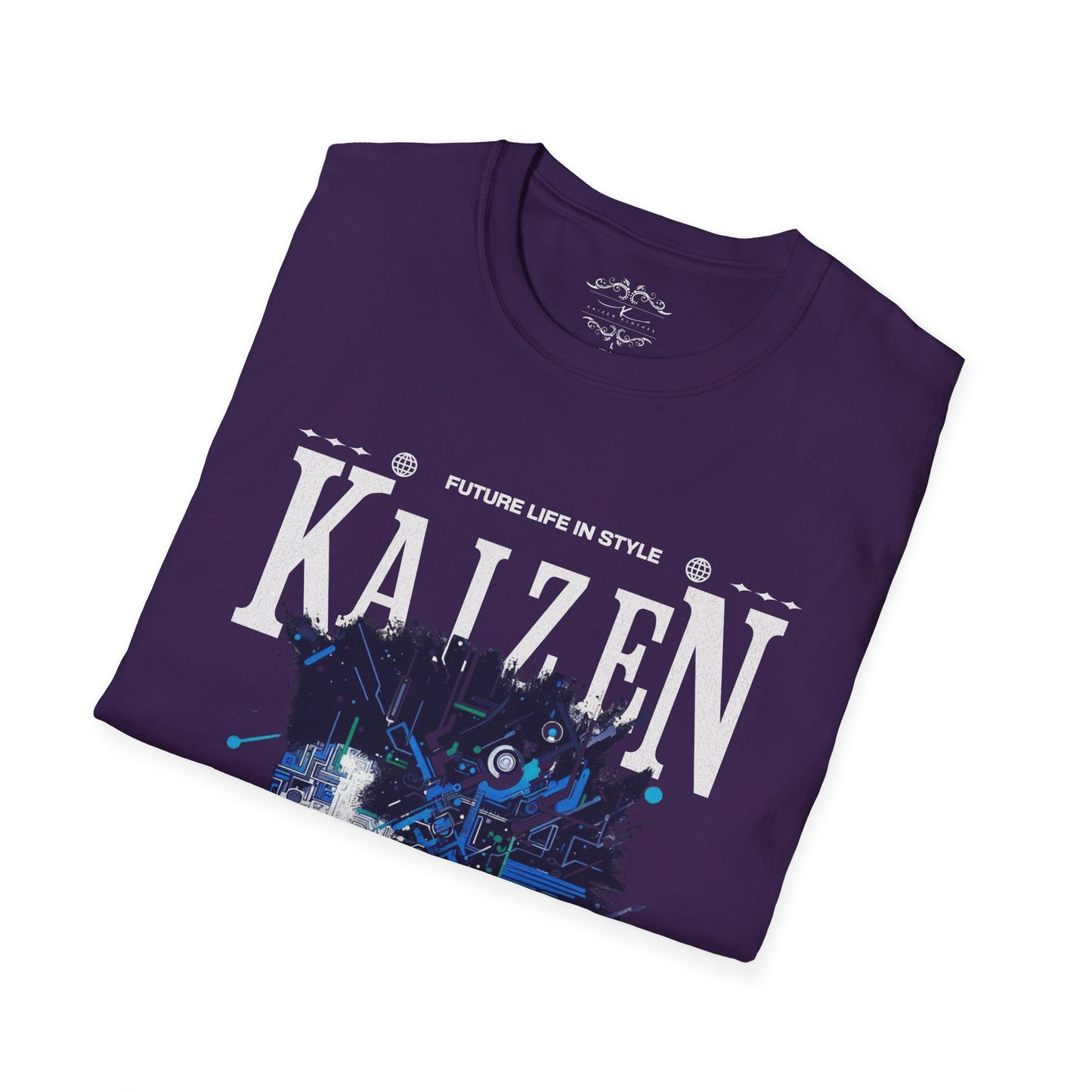 Blue Tech Future Man T-Shirt
