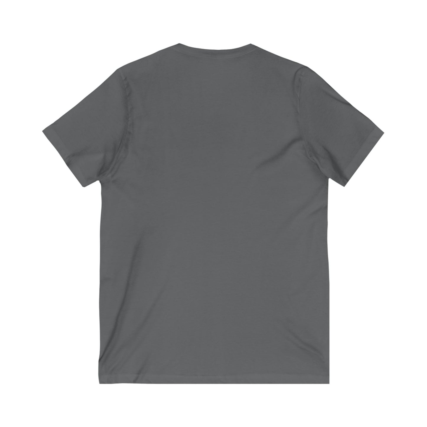 Futuristic Pink txt V-Neck