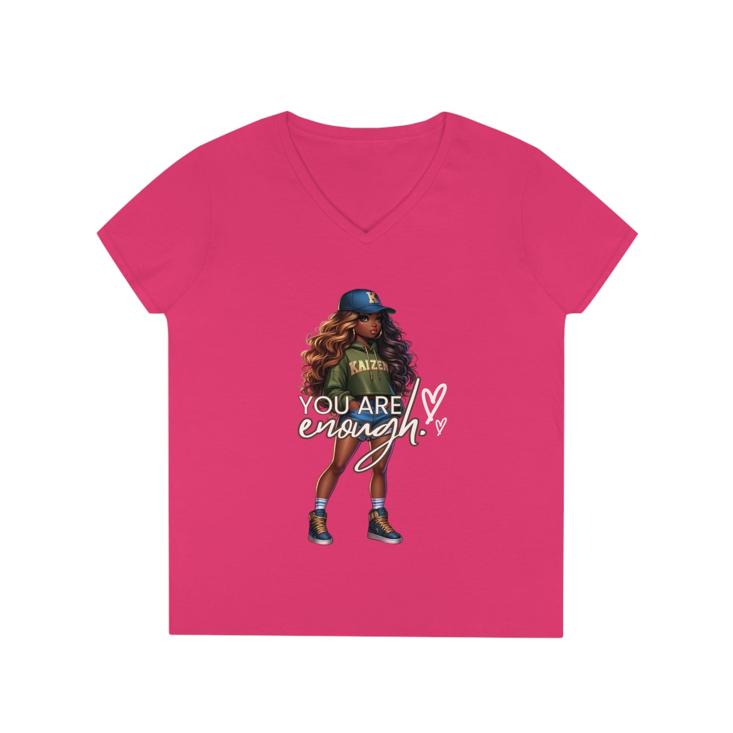 Women’s Enough V-Neck T-Shirt