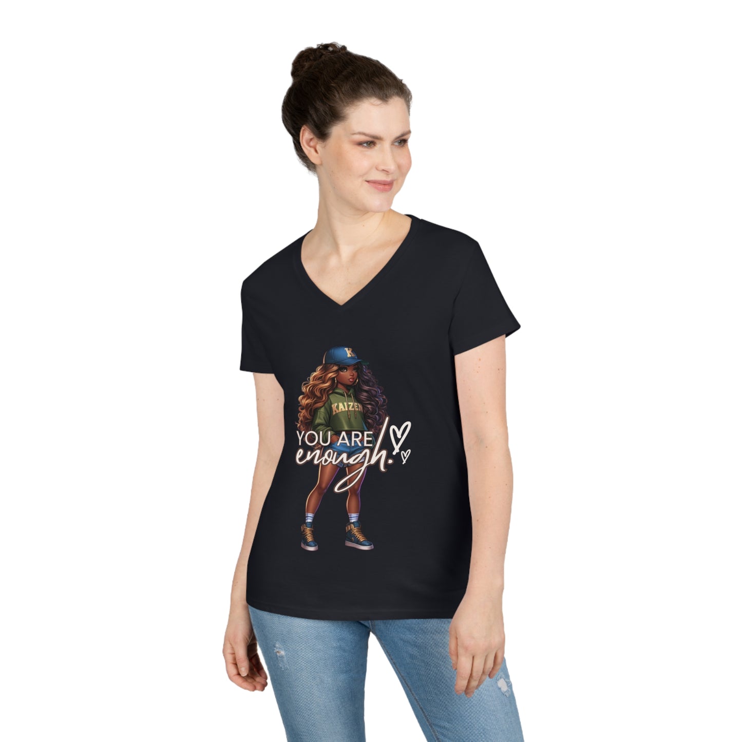 Women’s Enough V-Neck T-Shirt