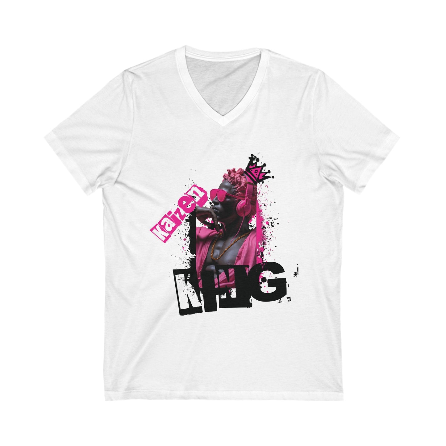 Kaizen King V-Neck Tee
