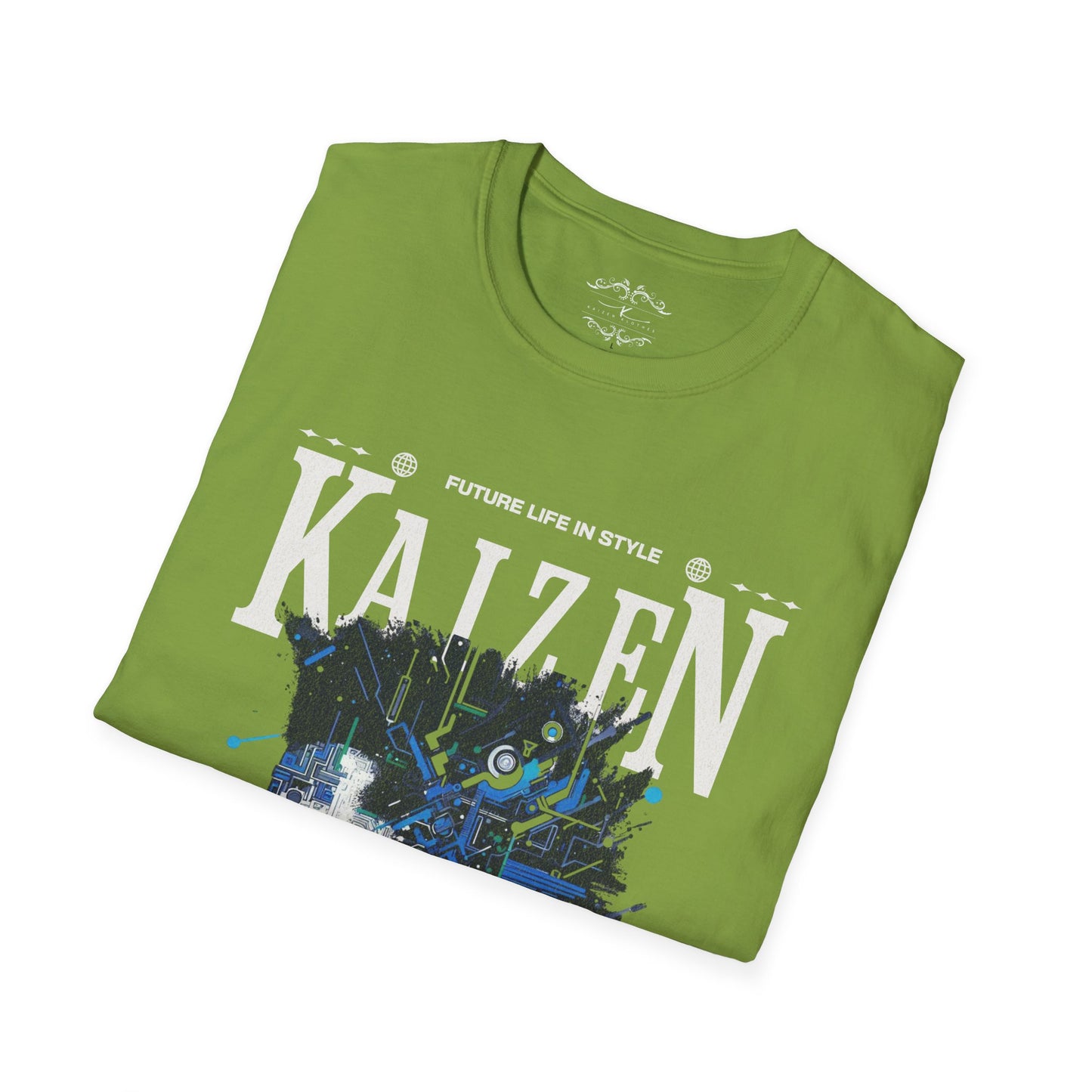Blue Tech Future Man T-Shirt