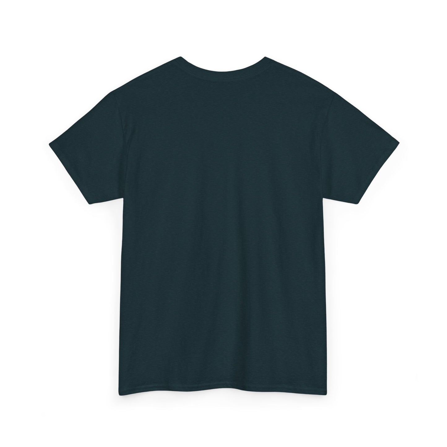 Crew neck Futuristic Yellow txt Tee