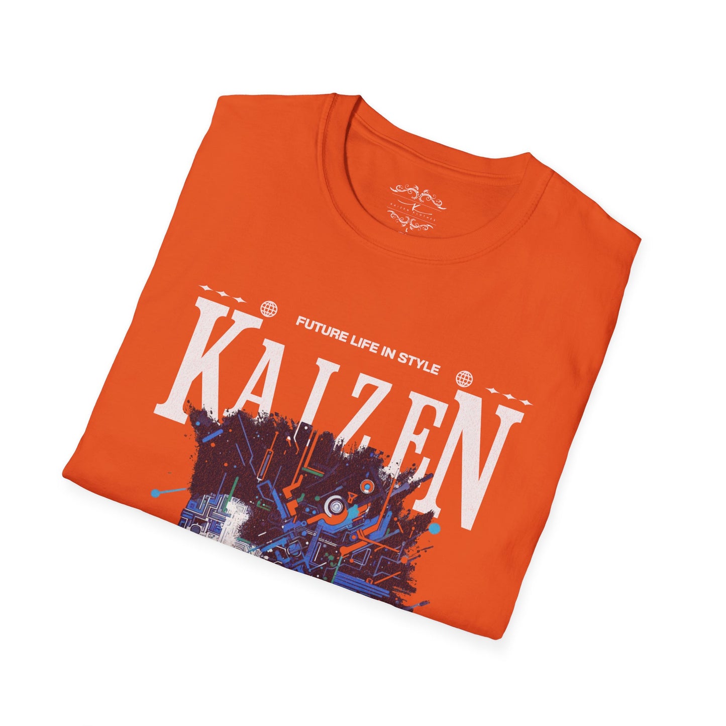 Blue Tech Future Man T-Shirt