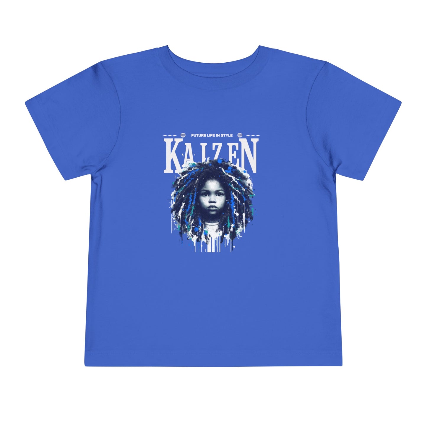 Blue Tech Future Girl Tee