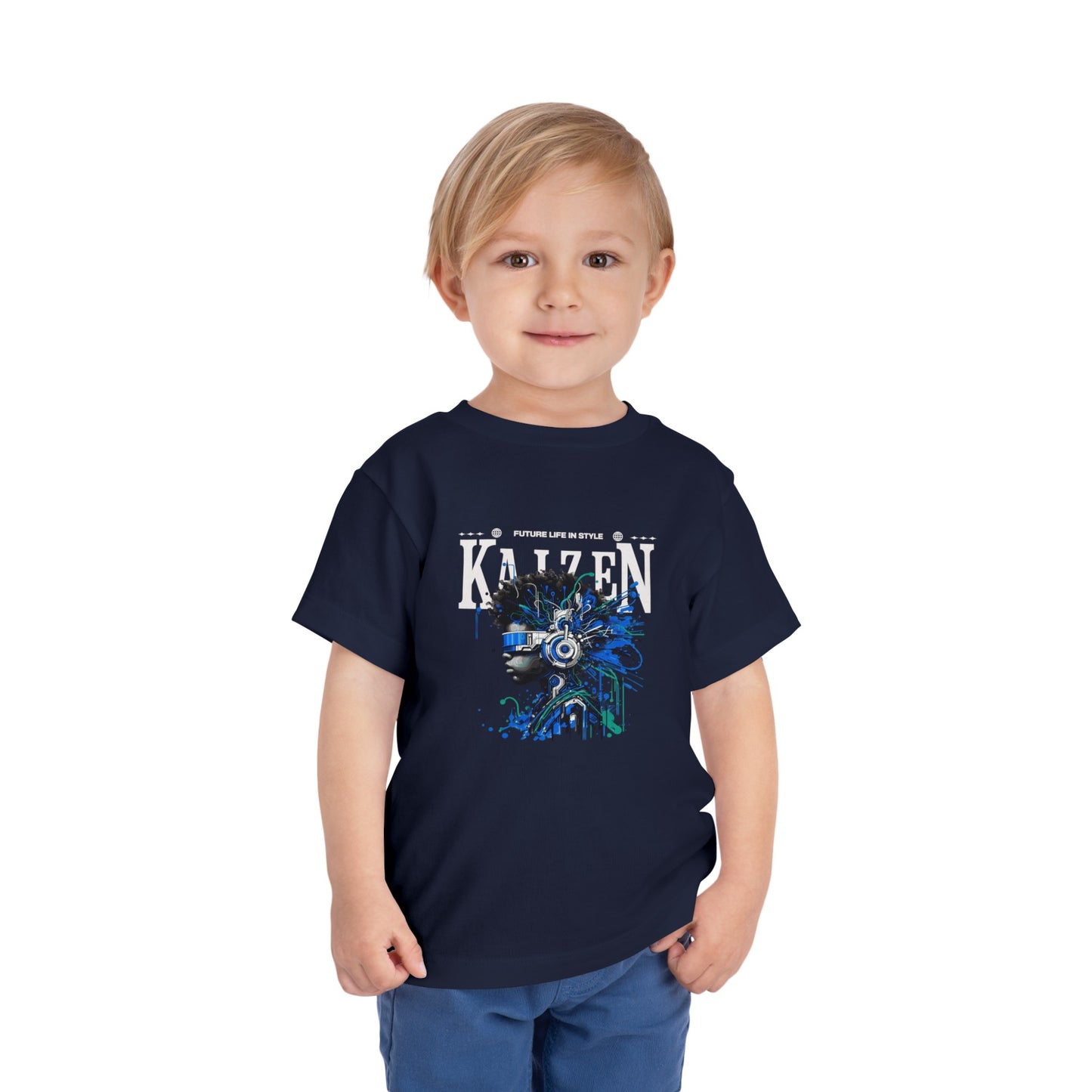 Blue Tech Future Boys Tee