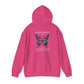 Futuristic Butterfly Hooded Sweatshirt