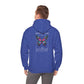 Futuristic Butterfly Hooded Sweatshirt