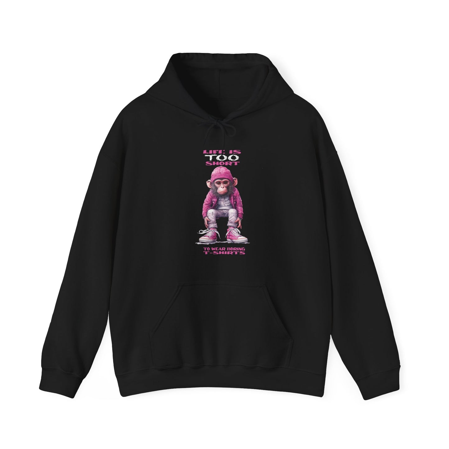 Pink Monkey Hoodie