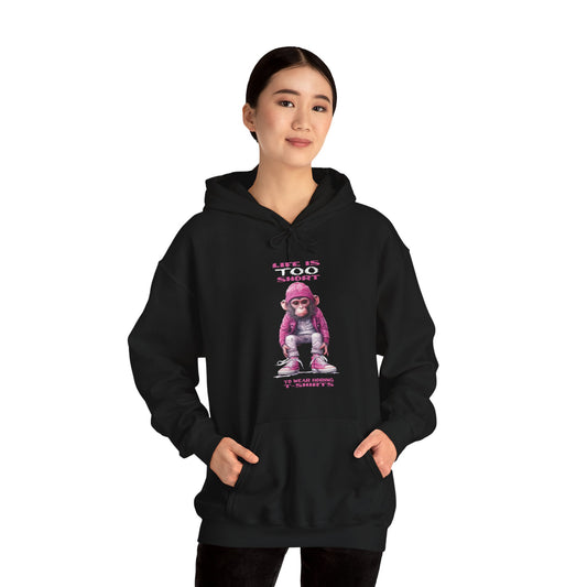 Pink Monkey Hoodie