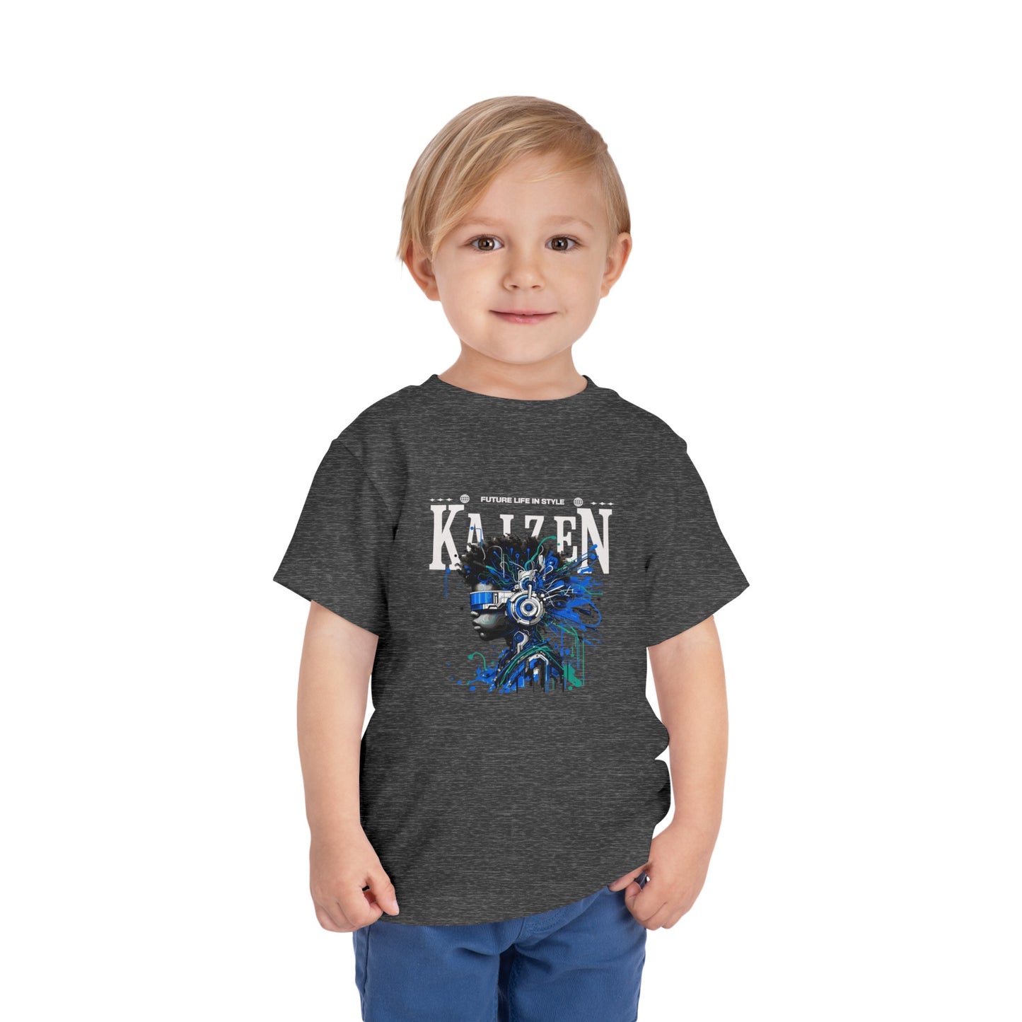 Blue Tech Future Boys Tee