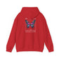 Futuristic Butterfly Hooded Sweatshirt