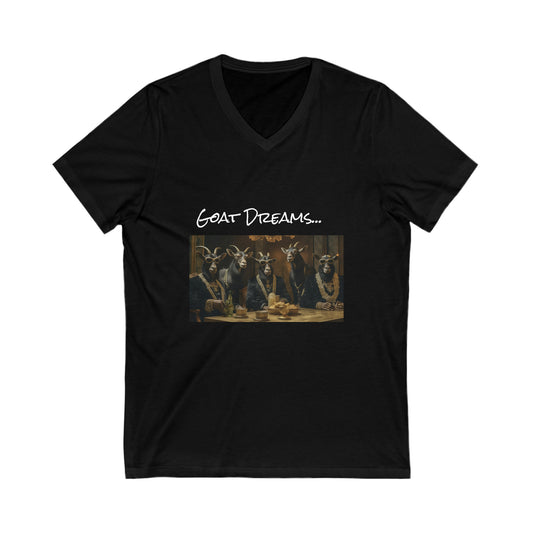 Goat Dreams V-Neck Tee