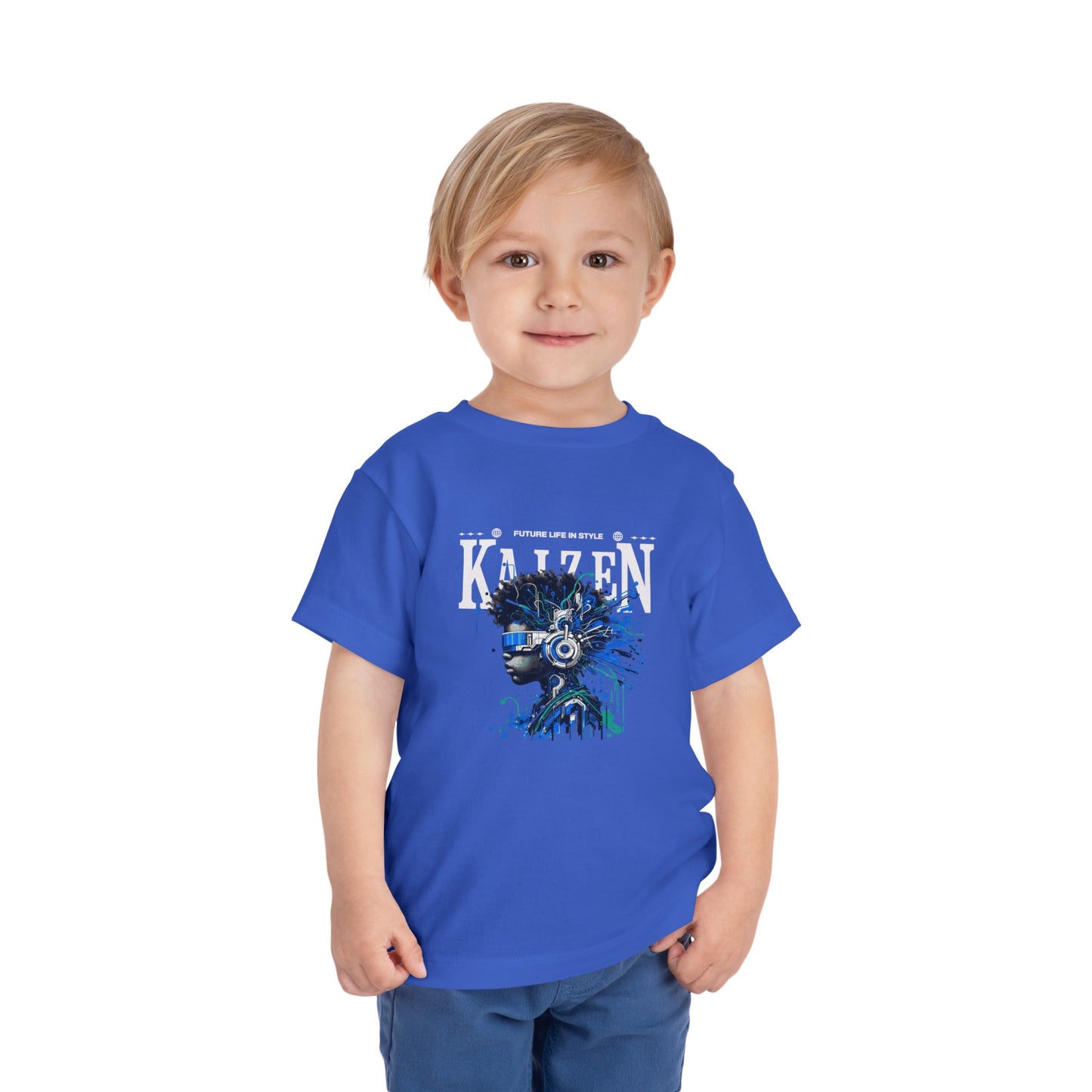 Blue Tech Future Boys Tee